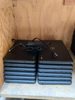 Dell Chromebooks 11 3180 Intel Celeron N3060 1.6GHz 4GB 16GB Chrome OS Wifi BT - 12pcs