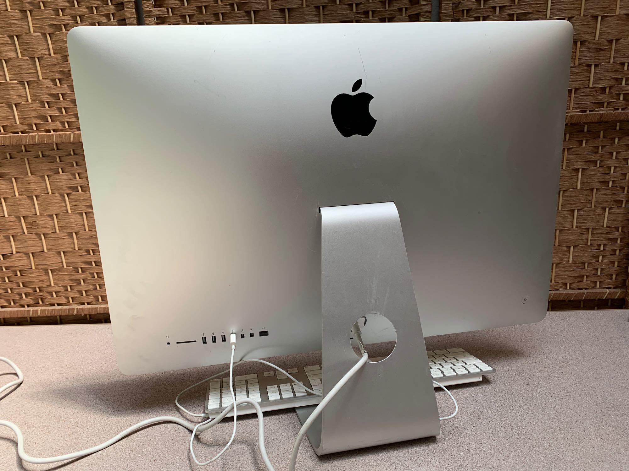 Apple iMac A1419 27in LCD Intel Quad Core i5 3.2GHz 32GB 1TB Wifi Bt Cam Catalina Desktop PC