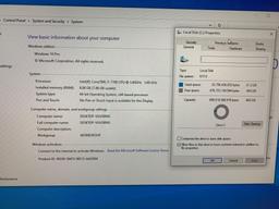 Dell Optiplex 7450 23in LCD AIO Intel i7-7700 3.6GHz 8GB DDR4 500GB Wif Bt Cam Type C Win 10 Pro PC