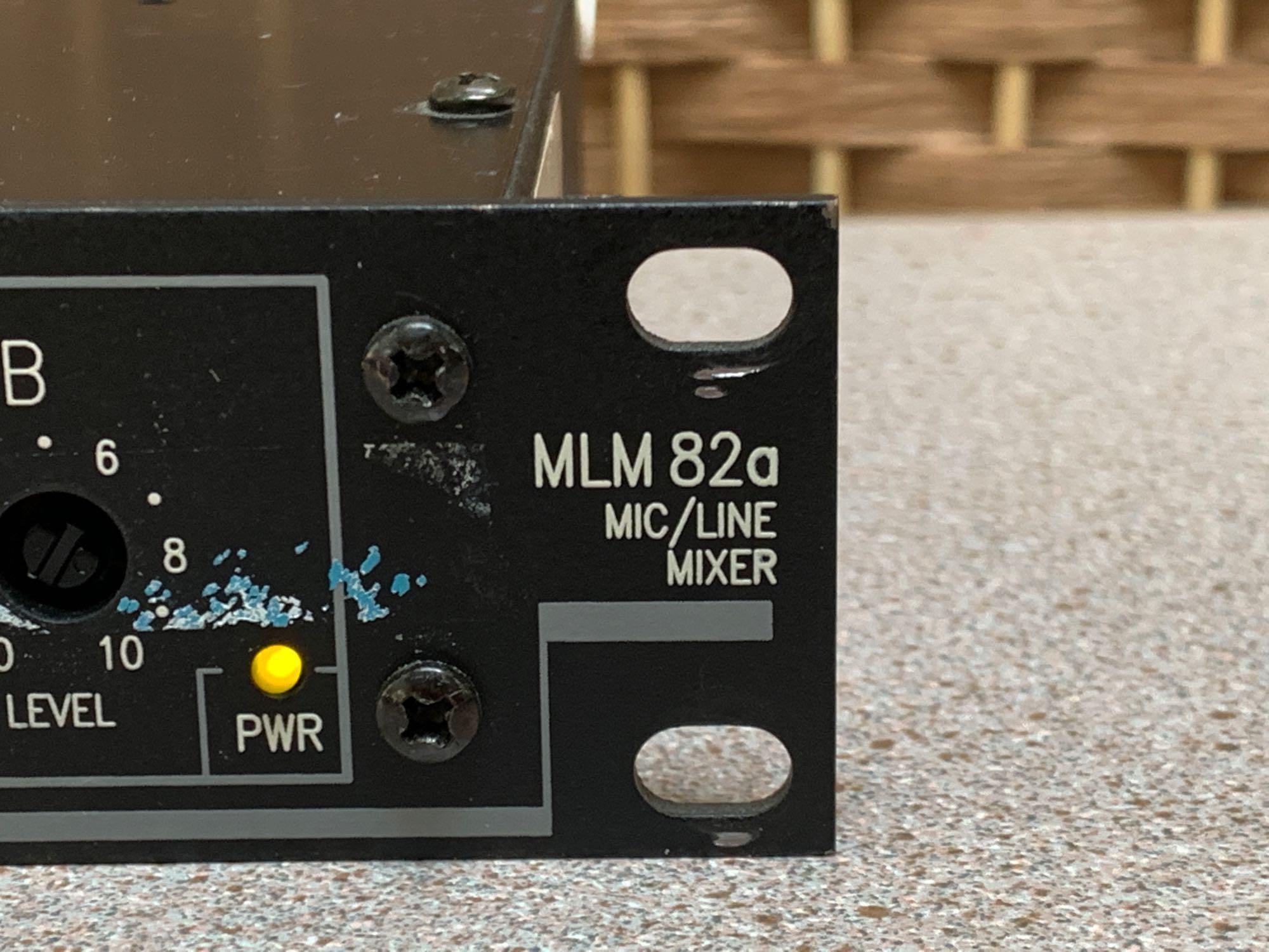 Rane MLM 82a 8 Channelk Rackmountable Mic/Line Mixer