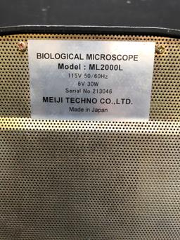 Meiji Techno ML2000L Biological Laboratory Series Microscope - 4 Objectives
