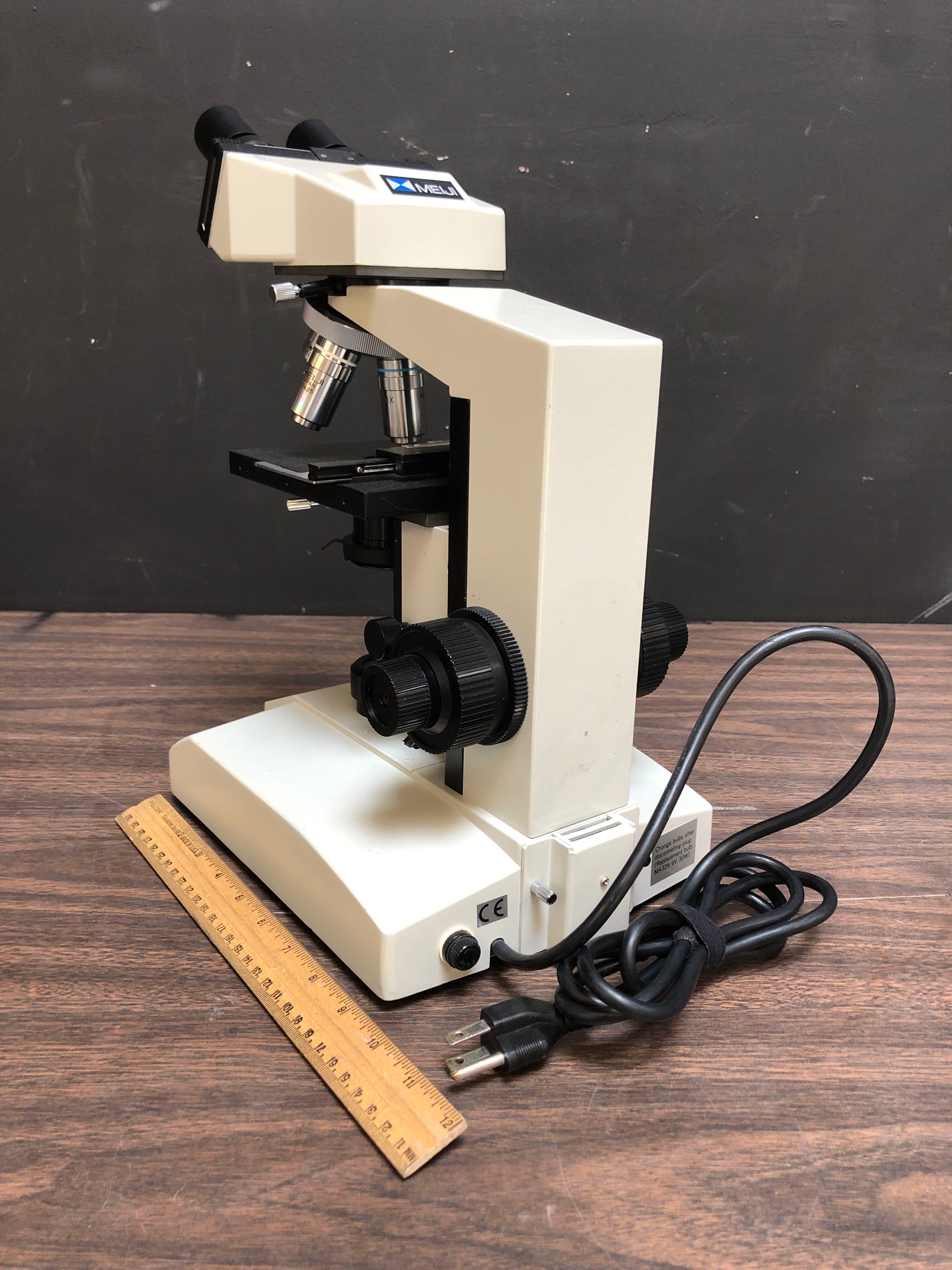 Meiji Techno ML2000L Biological Laboratory Series Microscope - 4 Objectives