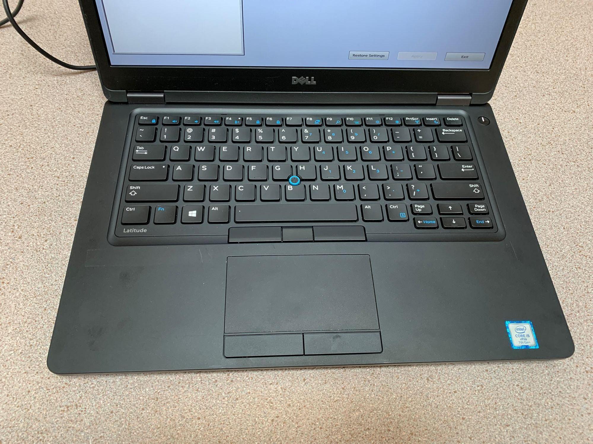 Dell Latitude 5480 Intel i5-7440HQ 2.8GHz 8GB 256GB SSD Wifi Cell HD NO OS Laptop