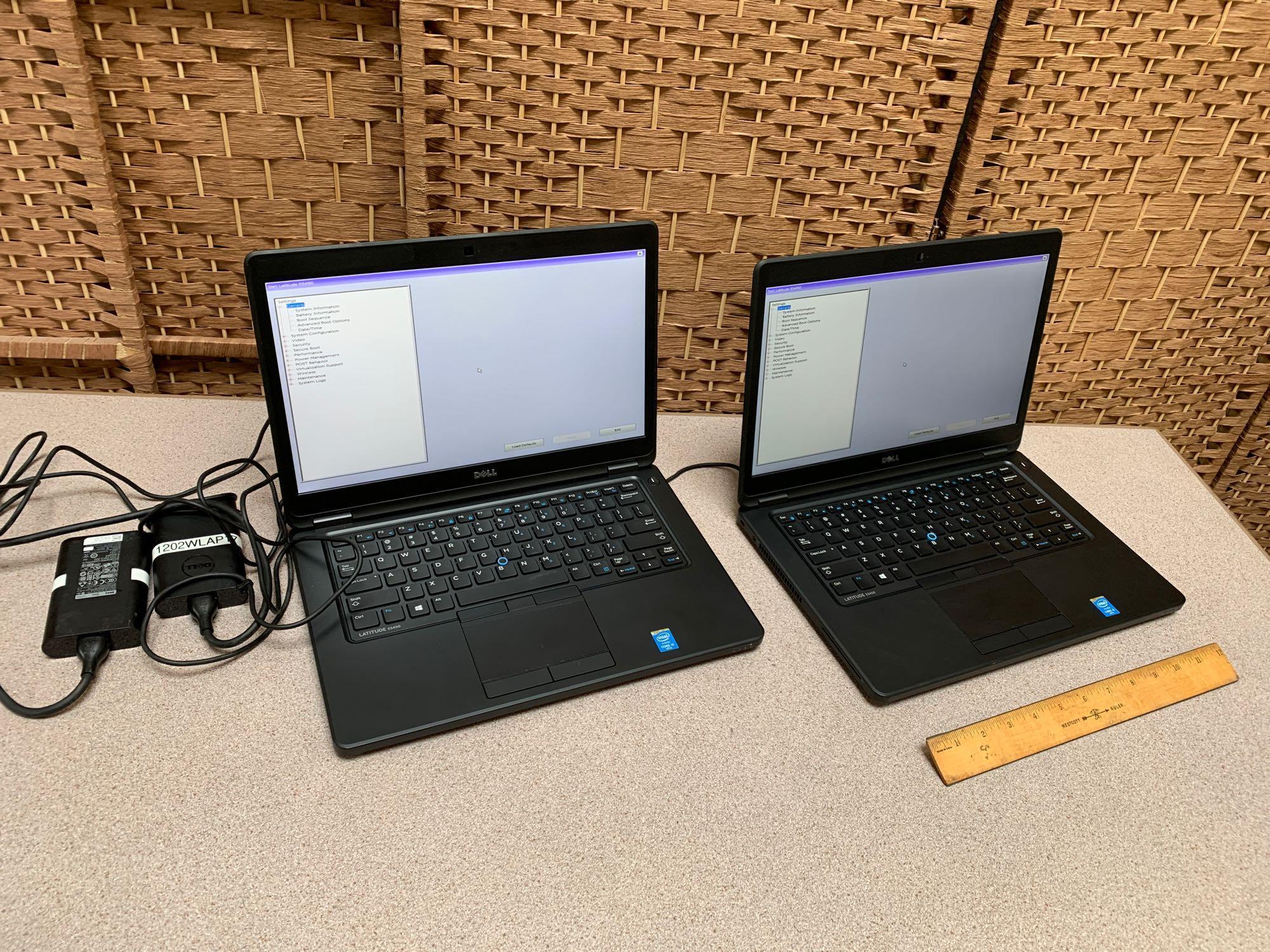Dell Latitude E5450 Intel i5-5300U 2.3GHz 8GB 500GB Wifi Bt HD NO OS Laptops - 2pcs