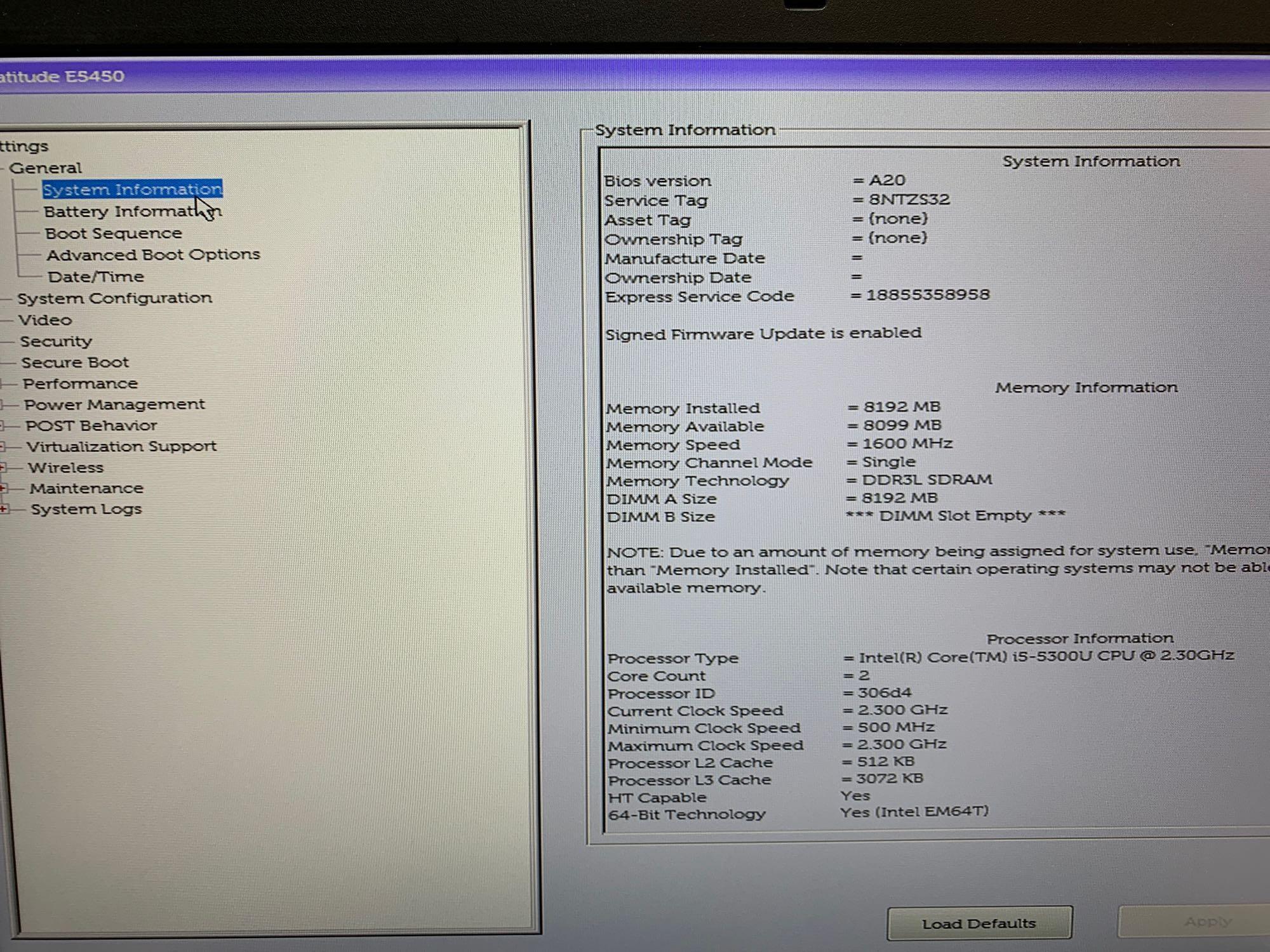 Dell Latitude E5450 Intel i5-5300U 2.3GHz 8GB 500GB Wifi Bt HD NO OS Laptops - 2pcs