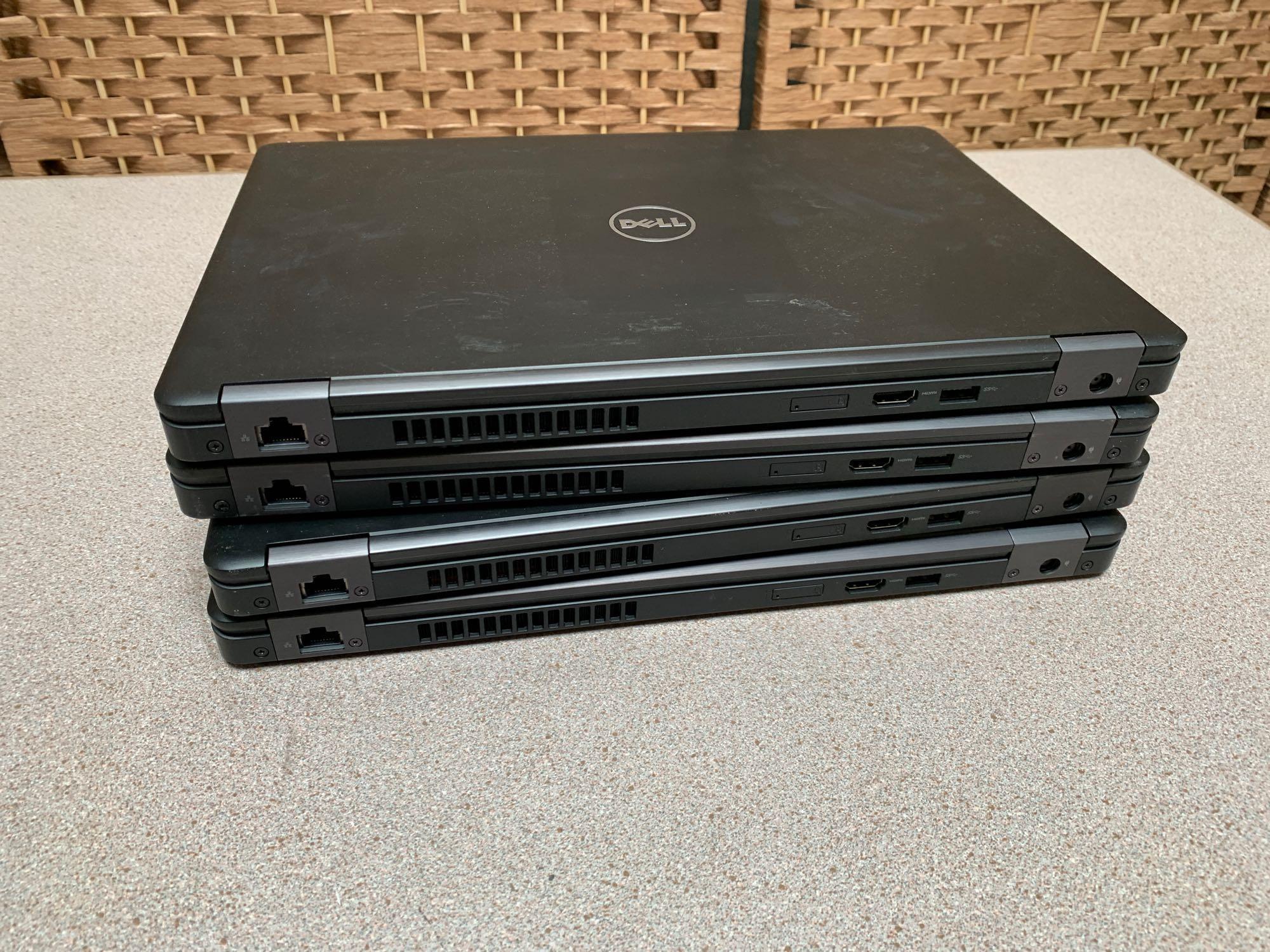 Dell Latitude 5480 Intel i5-7440HQ 2.8GHz 8GB 256GB SSD Wifi Bt HD NO OS Laptops - 8pcs