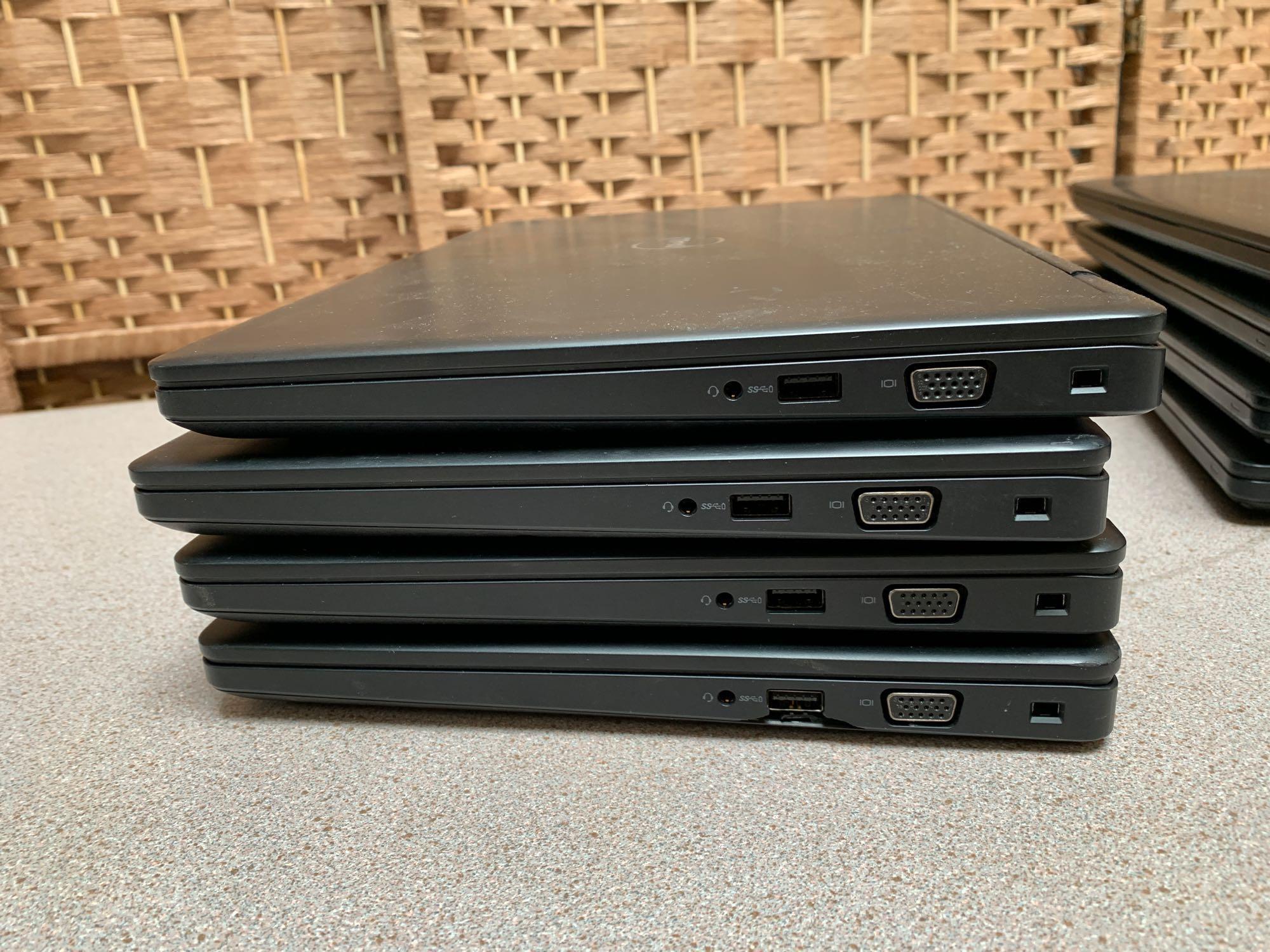 Dell Latitude 5480 Intel i5-7440HQ 2.8GHz 8GB 256GB SSD Wifi Bt HD NO OS Laptops - 8pcs