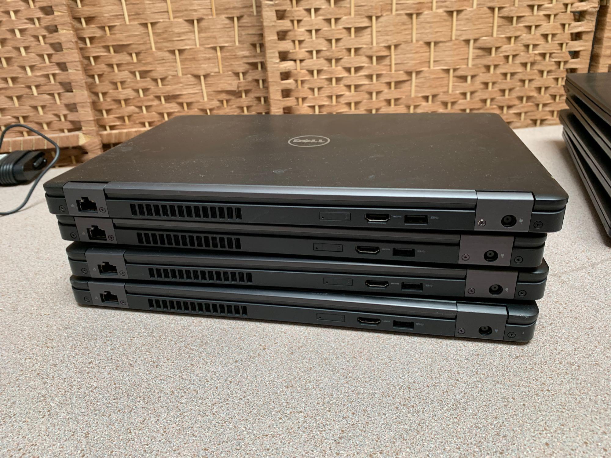 Dell Latitude 5480 Intel i5-7440HQ 2.8GHz 8GB 256GB SSD Wifi Bt HD NO OS Laptops - 8pcs