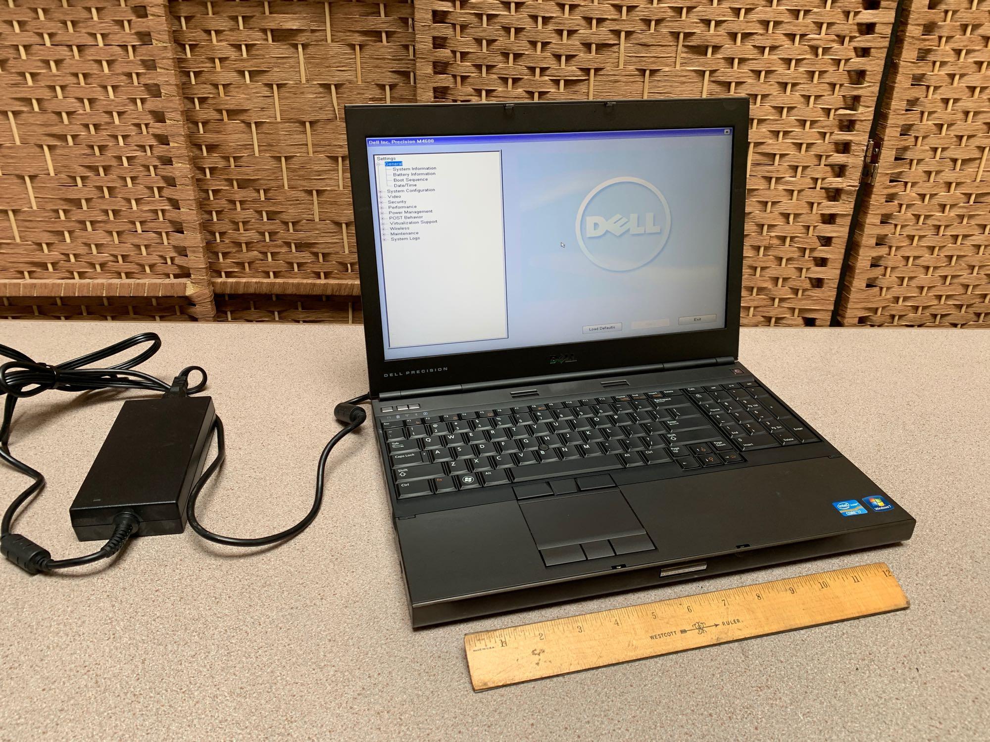 Dell Precision M4600 15.6in LCD Intel i7-2640M 2.8GHz 4GB 500GB Wifi Intel Video NO OS Laptop