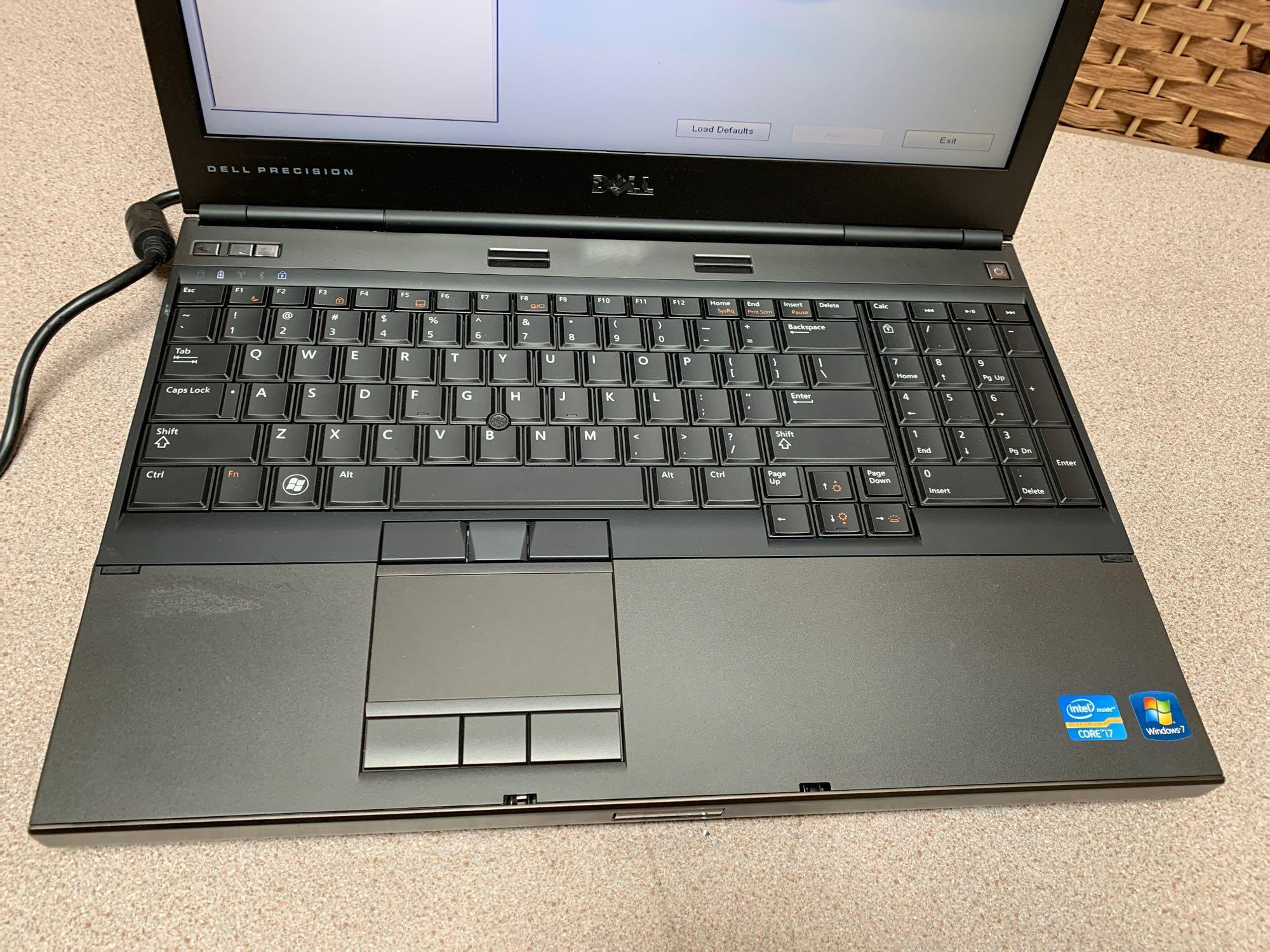 Dell Precision M4600 15.6in LCD Intel i7-2640M 2.8GHz 4GB 500GB Wifi Intel Video NO OS Laptop