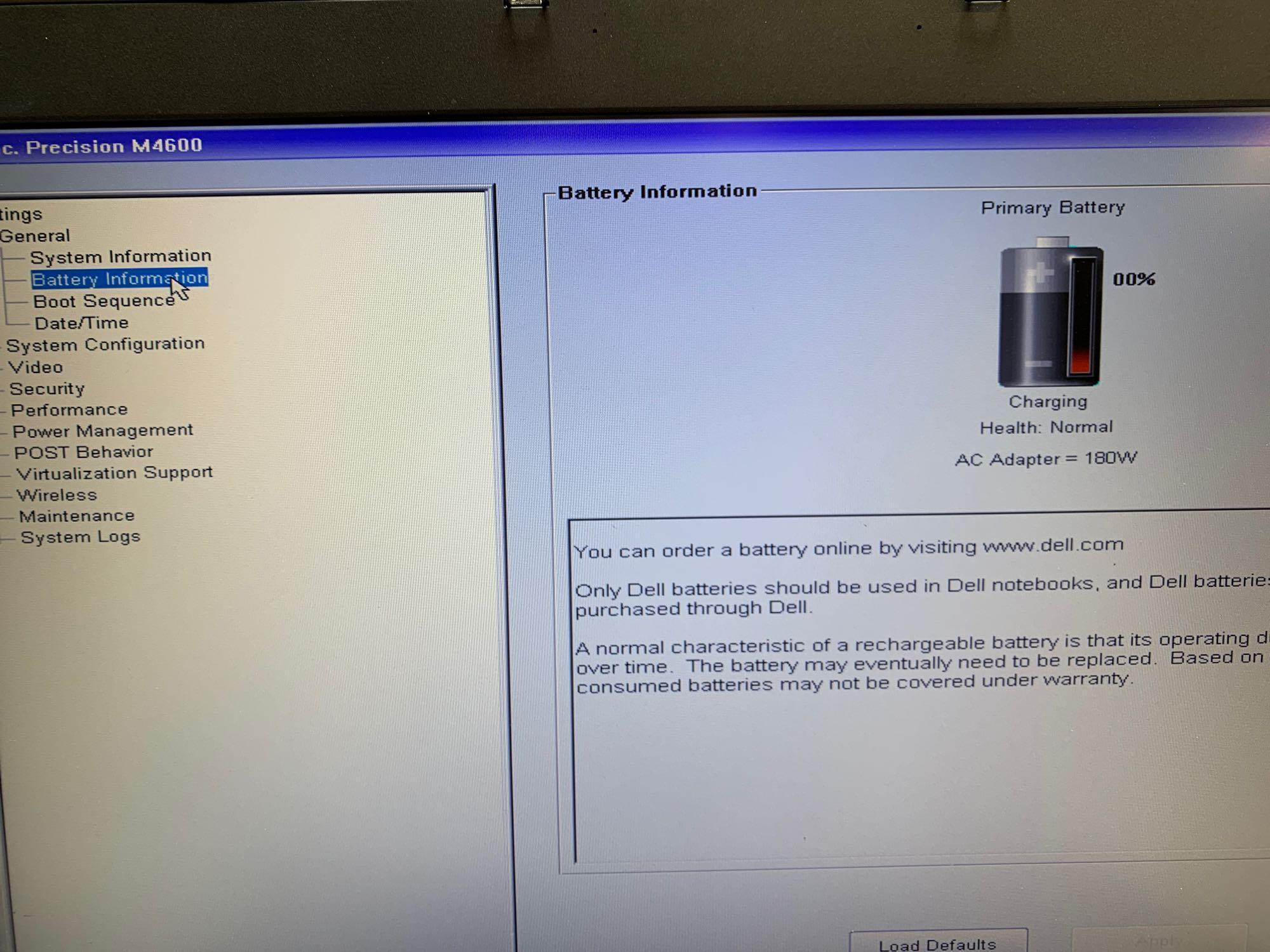 Dell Precision M4600 15.6in LCD Intel i7-2640M 2.8GHz 4GB 500GB Wifi Intel Video NO OS Laptop