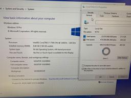 Dell Optiplex 7450 23in LCD AIO Intel i7-7700 3.6GHz 8GB DDR4 500GB Wif Bt Cam Type C Win 10 Pro PC