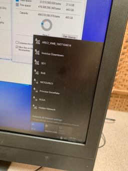 Dell Optiplex 7450 23in LCD AIO Intel i7-7700 3.6GHz 8GB DDR4 500GB Wif Bt Cam Type C Win 10 Pro PC