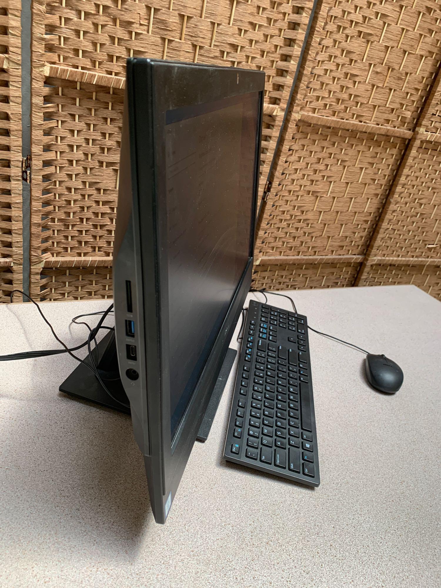 Dell Optiplex 7450 23in LCD AIO Intel i7-7700 3.6GHz 8GB DDR4 500GB Wif Bt Cam Type C Win 10 Pro PC
