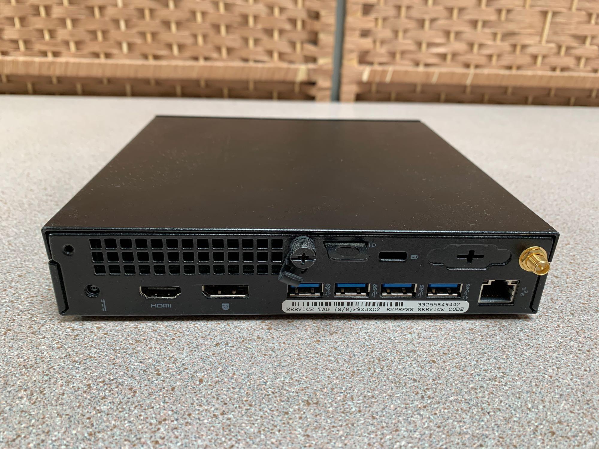 Dell Optiplex 7040 mini PC Intel i5-6500T 2.5GHz 8GB 128GB Win 10 Pro Computer