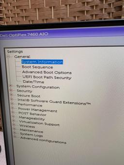 Dell Optiplex 7460 AIO 23in LCD Intel i7-8700 3.2GHz 8GB DDR4 256GB SSD Win 10 Pro PC