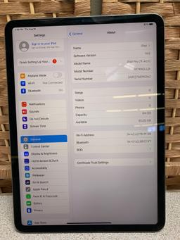 Apple A1980 iPad Pro 11in LCD Tablet 64GB Wifi Only