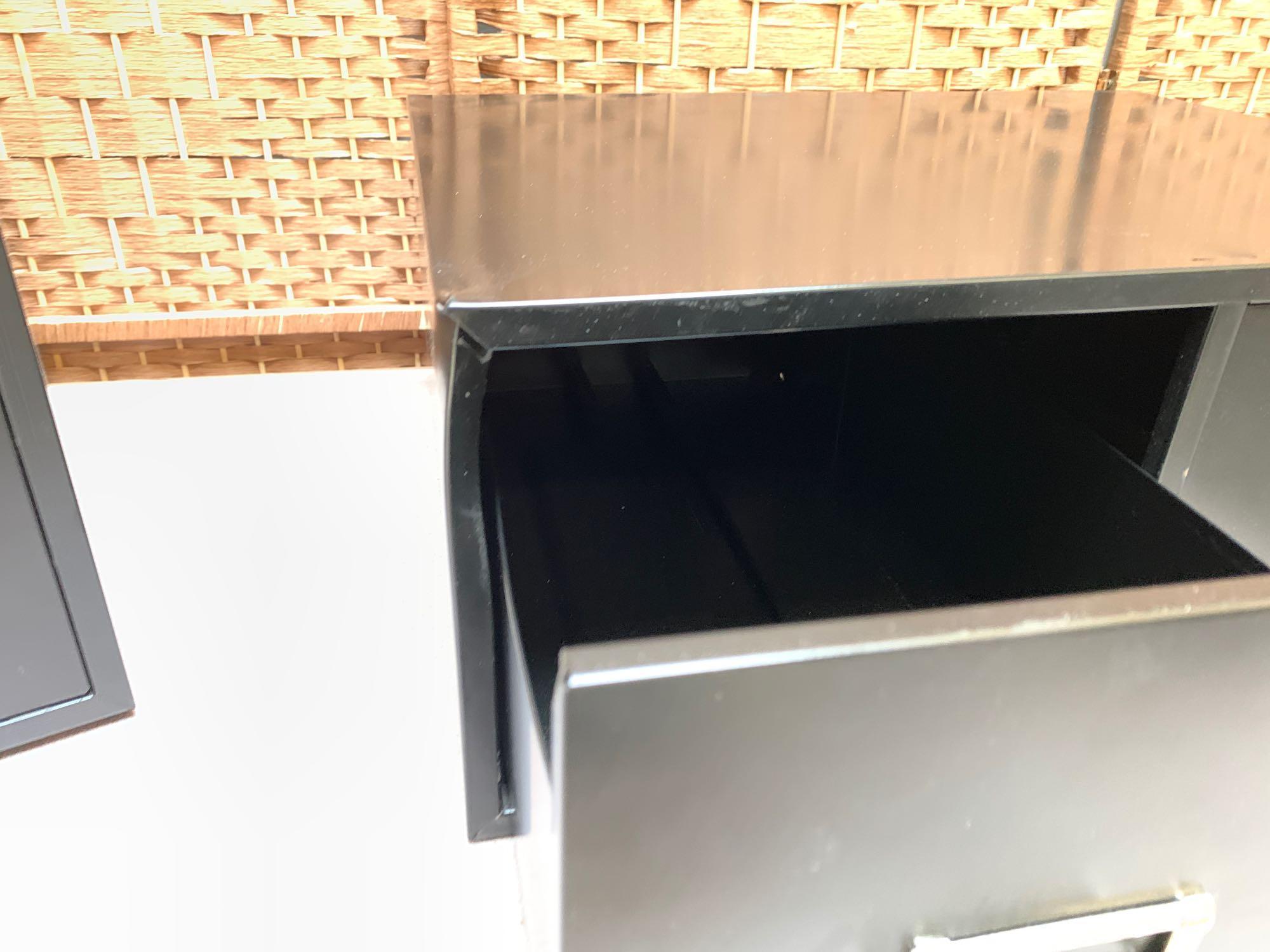 2 - Drawer Index Card Storage Cabinets - 2pcs