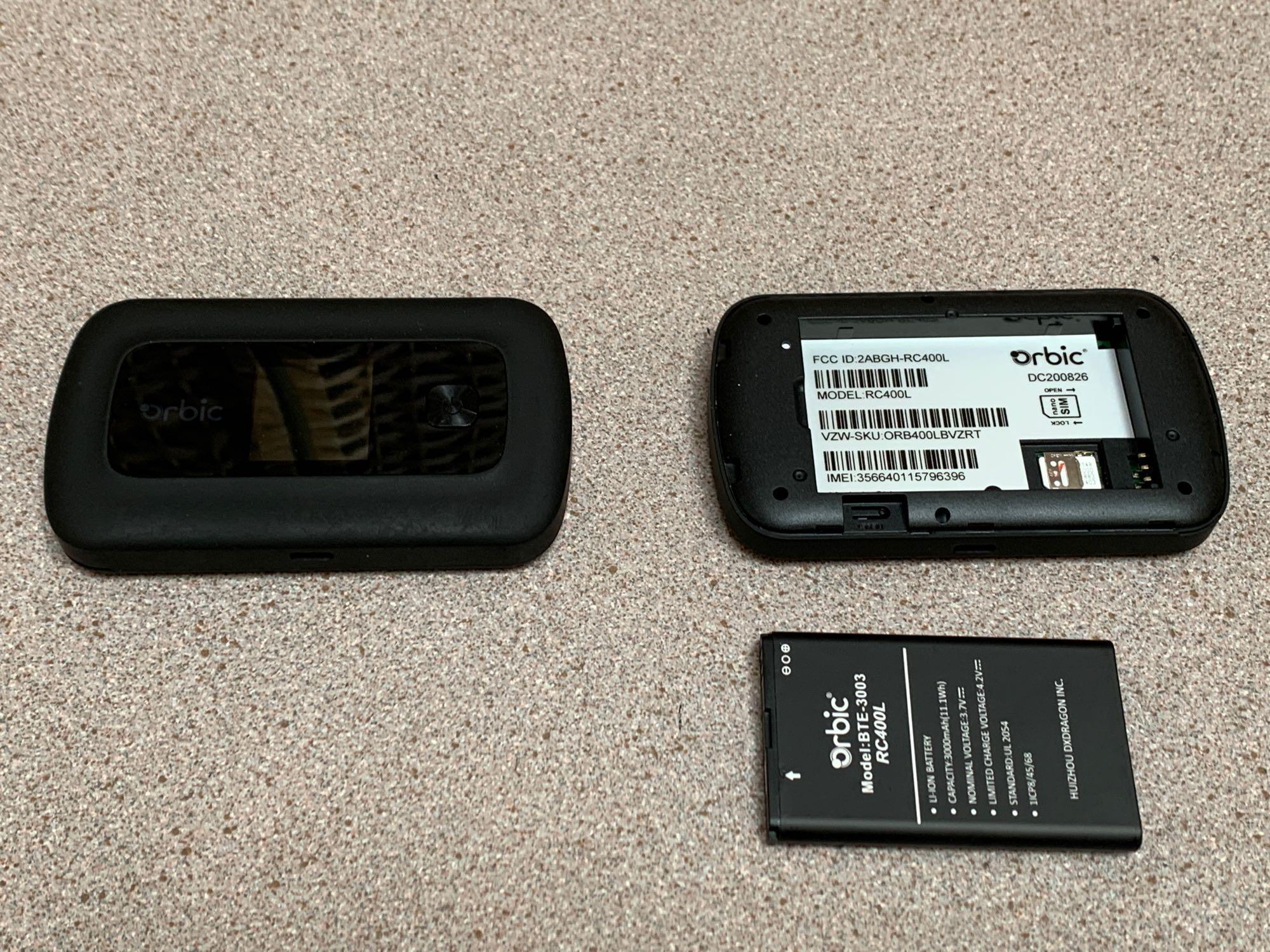 Orbic / Verizon 4G LTE Wireless Mobile Hotspots - 175pcs