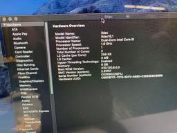 Apple A1418 21.5in iMac Intel Dual Core i5 1.6GHz 8GB 1TB Catalina AIO PC