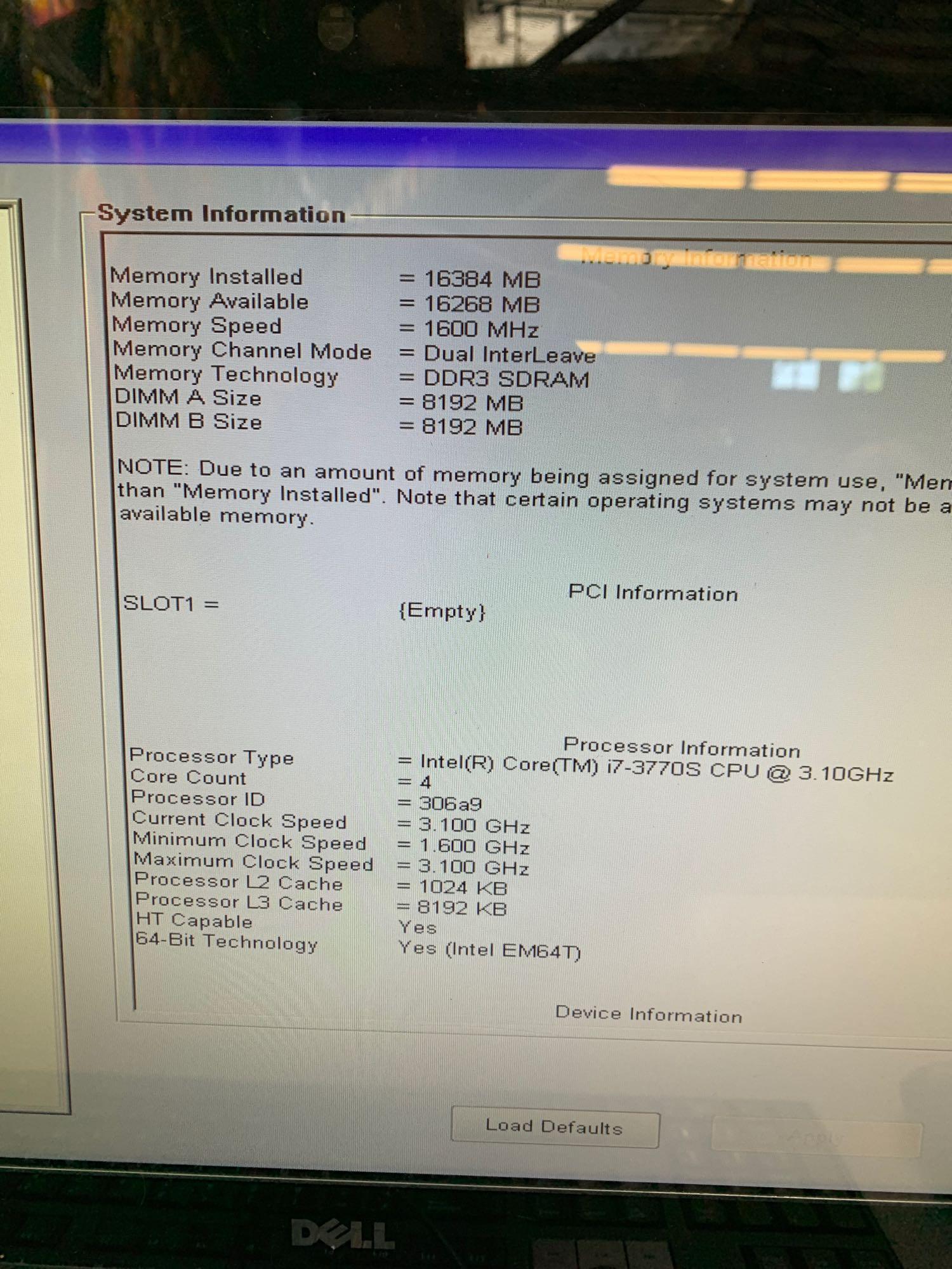 Dell Optiplex 9010 24in LCD Touchscreen AIO Computer i7-3770 3.1GHz 16GB 500GB Win 10