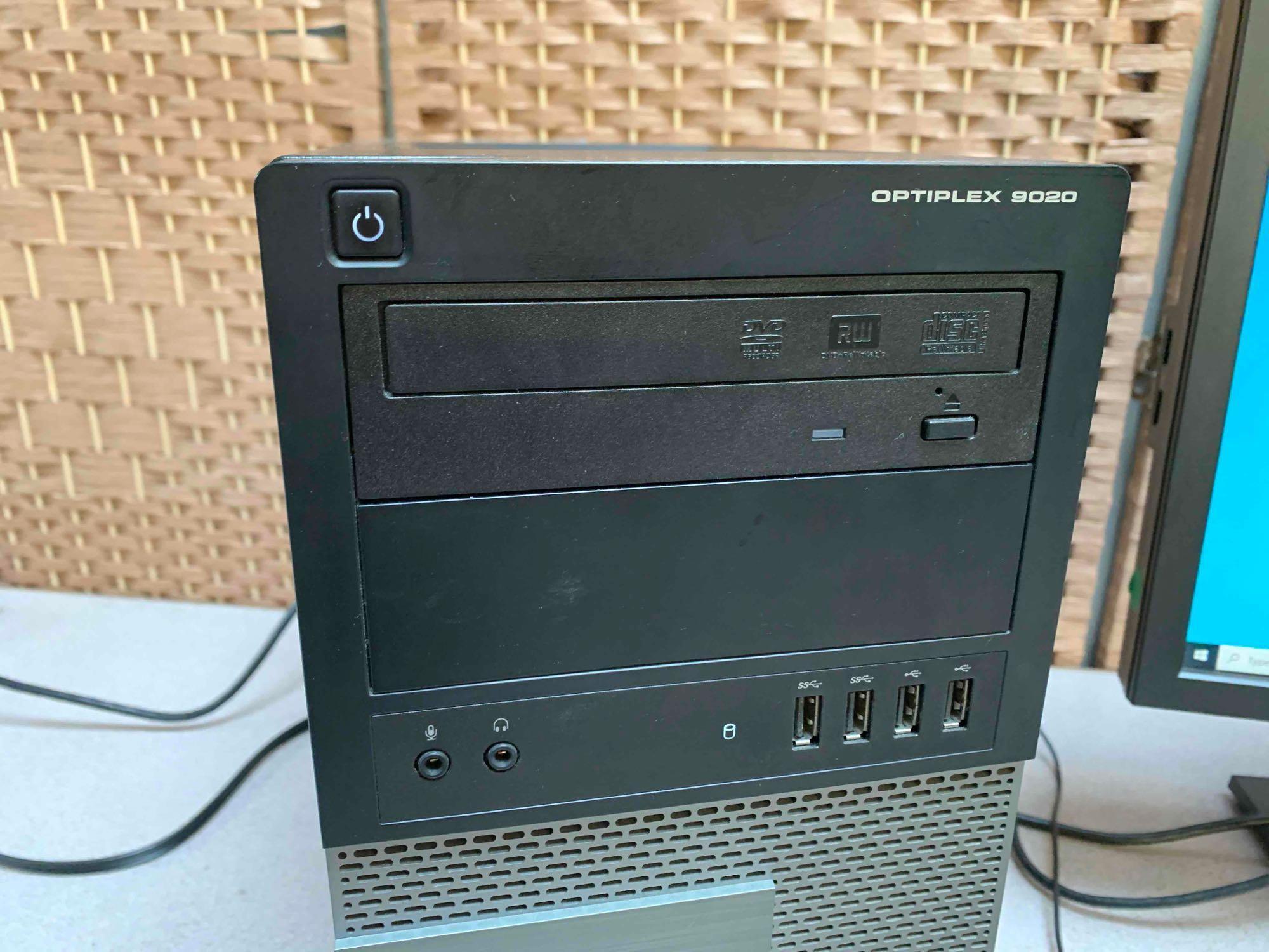 Dell Optiplex 9020 Mini Tower Computer w/ 22in LCD Intel i7-4770 3.4GHz 32GB 250GB Win 10 Pro
