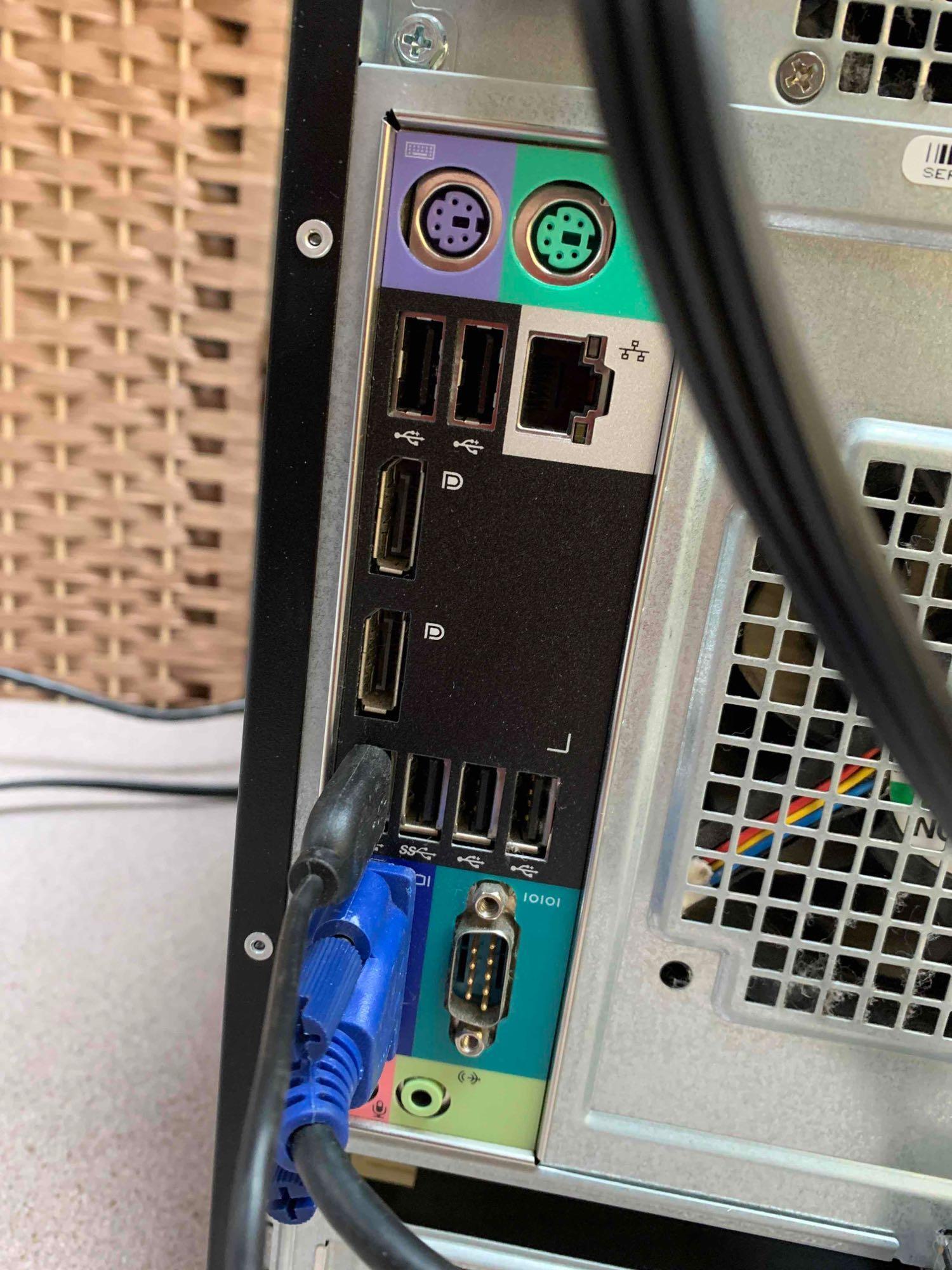 Dell Optiplex 9020 Mini Tower Computer w/ 22in LCD Intel i7-4770 3.4GHz 32GB 250GB Win 10 Pro