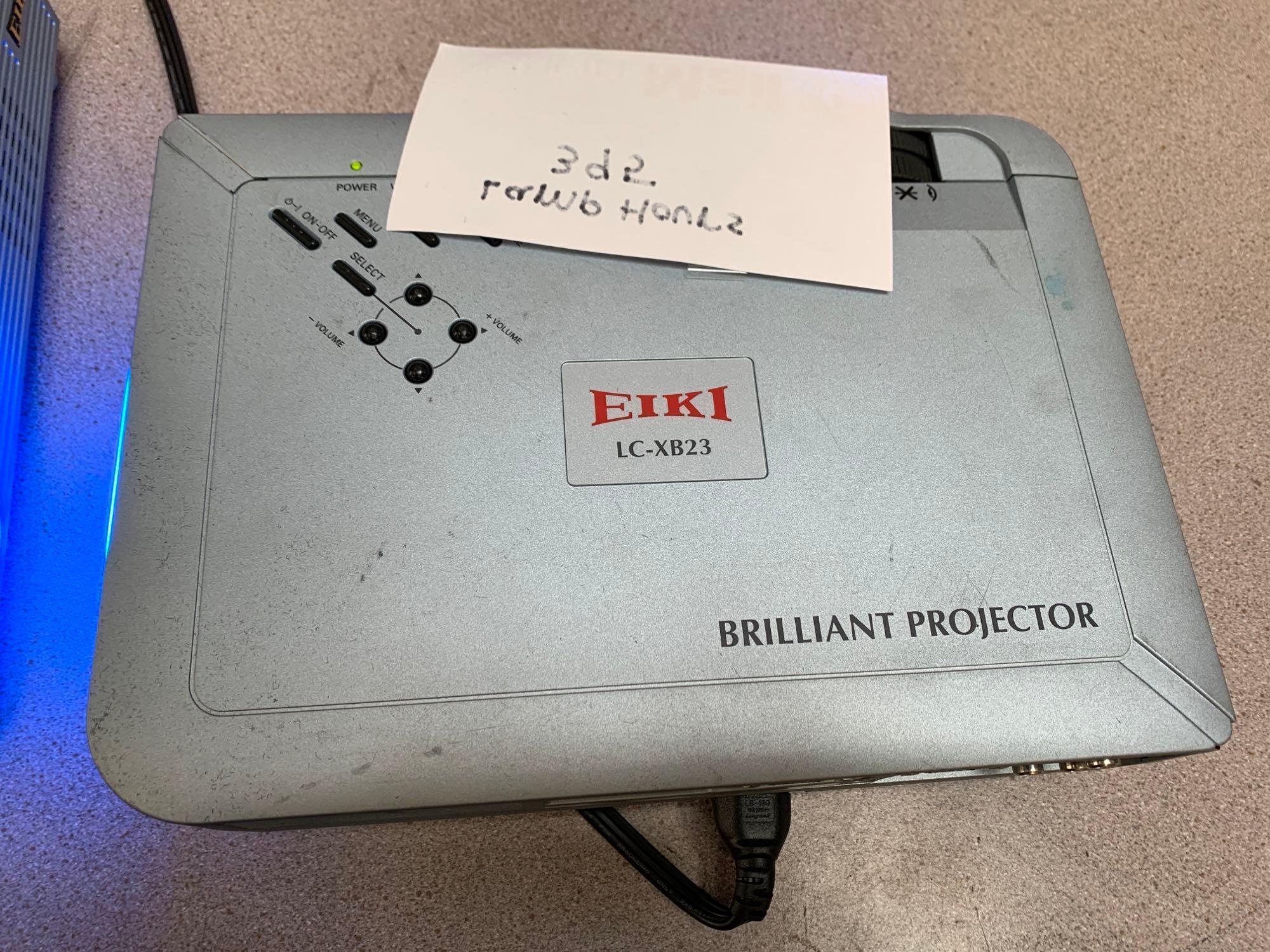 Eiki LC-XB23 2000 Lumens / LC-XB24 2500 Lumens LCD Video Projectors - 4pcs