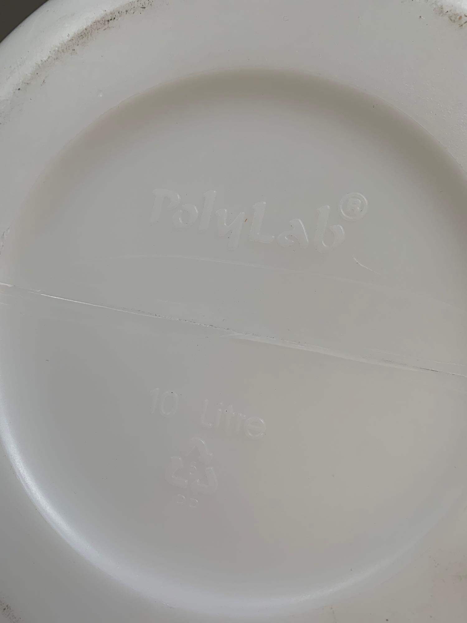 Polylab 10 Litre Polypropylene Carboy / Plastic Bottle