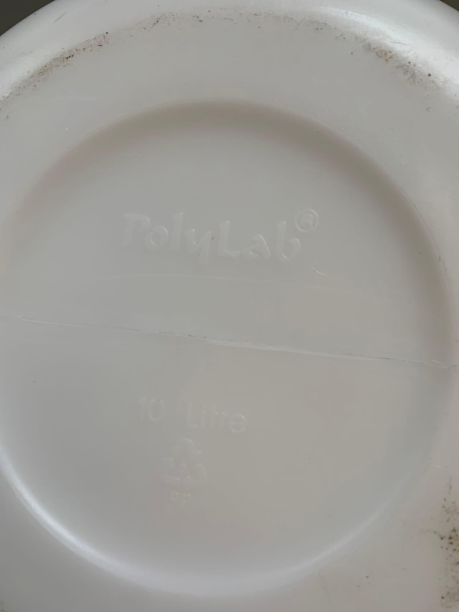 Polylab 10 Litre Polypropylene Carboy / Plastic Bottle