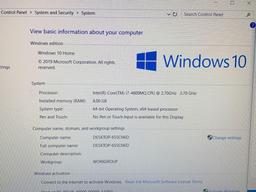 Dell Latitude E6540 15.6in LCD Laptop Intel i7-4800 2.7GHz 8GB 500GB Wifi Bt Win 10 Home