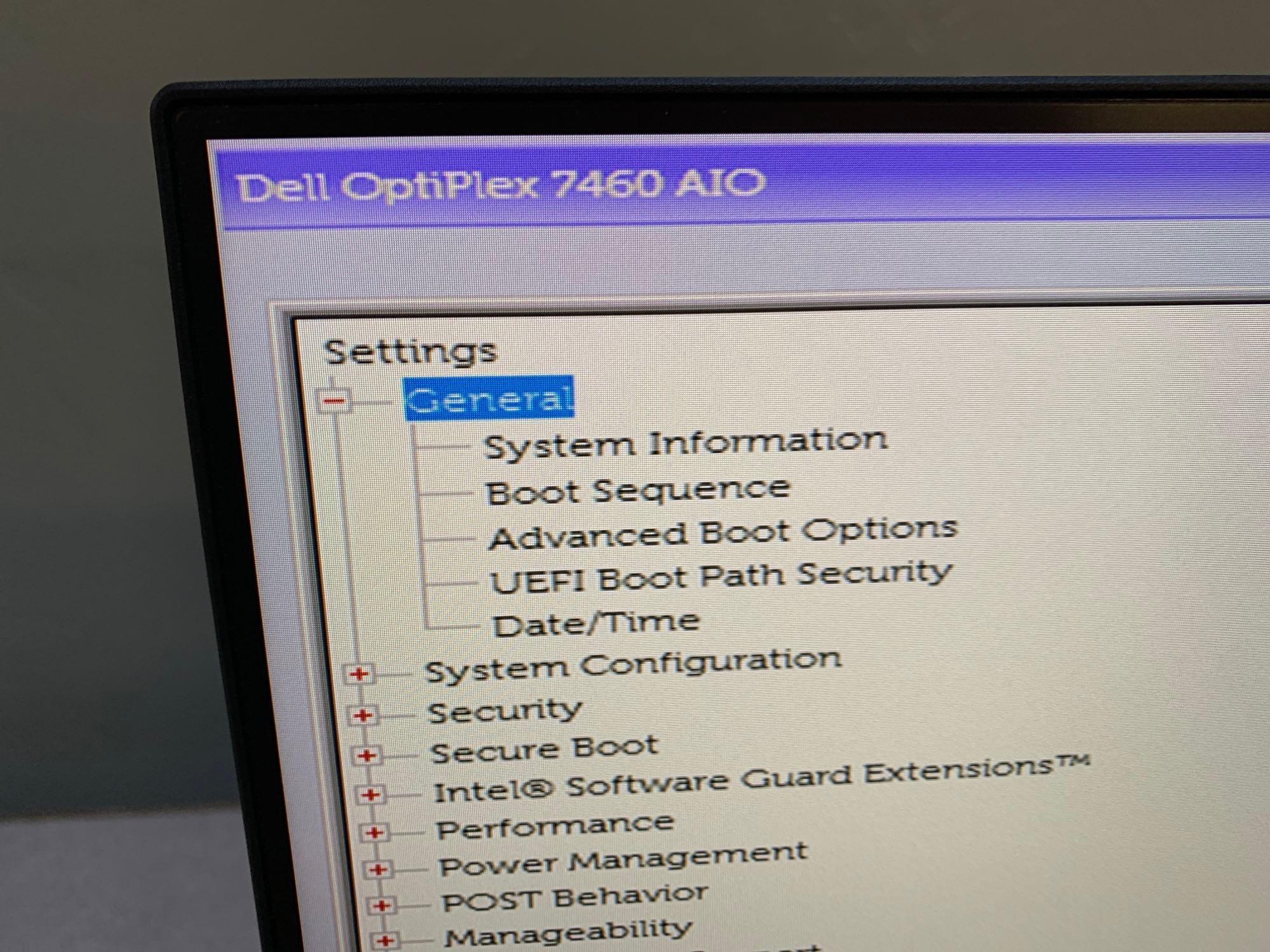 Dell Optiplex 7460 AIO 23in LCD Intel i7-8700 3.2GHz 8GB 256GB SSD Wifi/Bt NO OS B - 15pcs