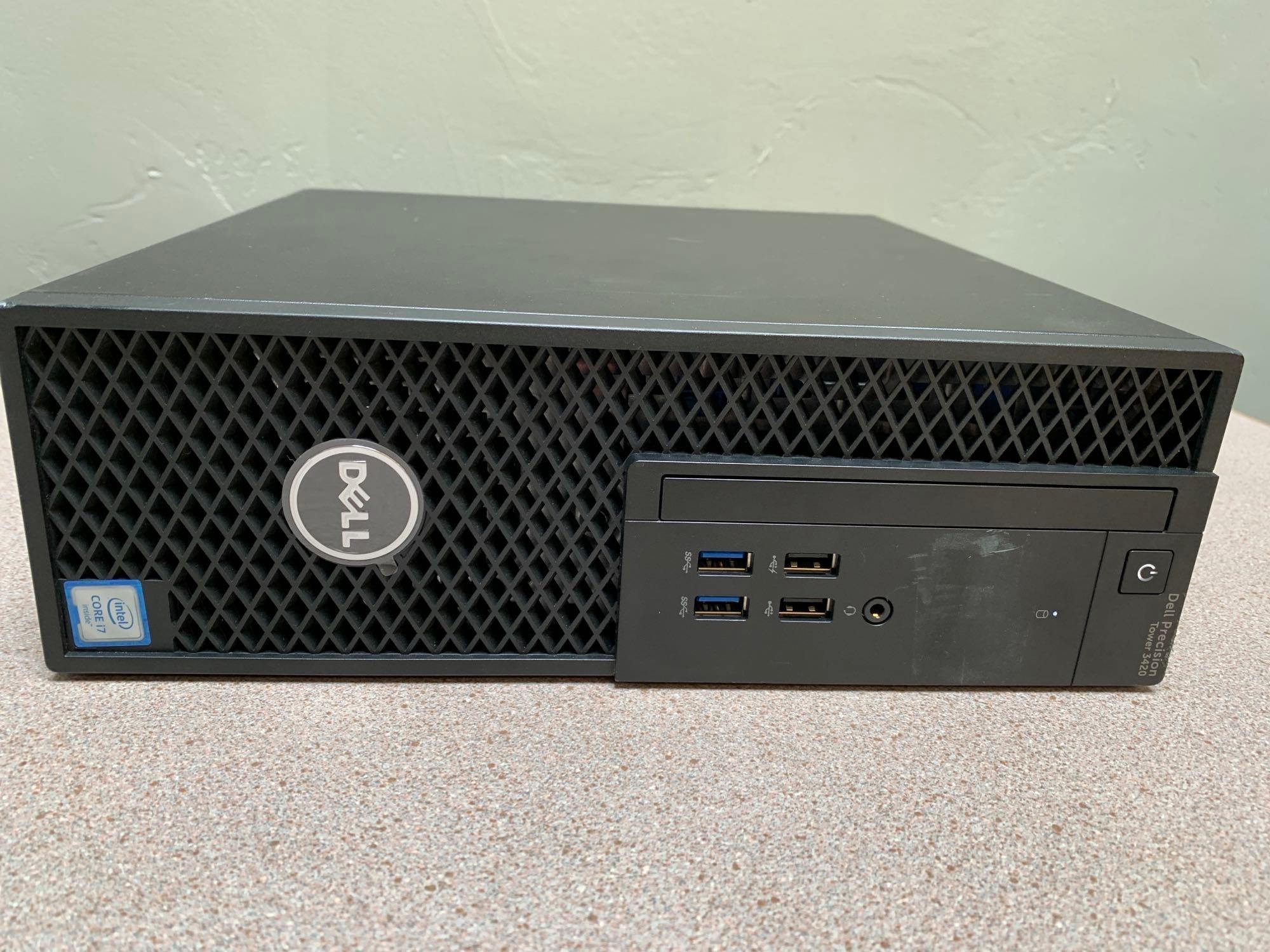 Dell Precision 3420 Desktop PC Intel i7-6700 3.4GHz 32GB 1TB nVidia Quadro Win 10 Pro