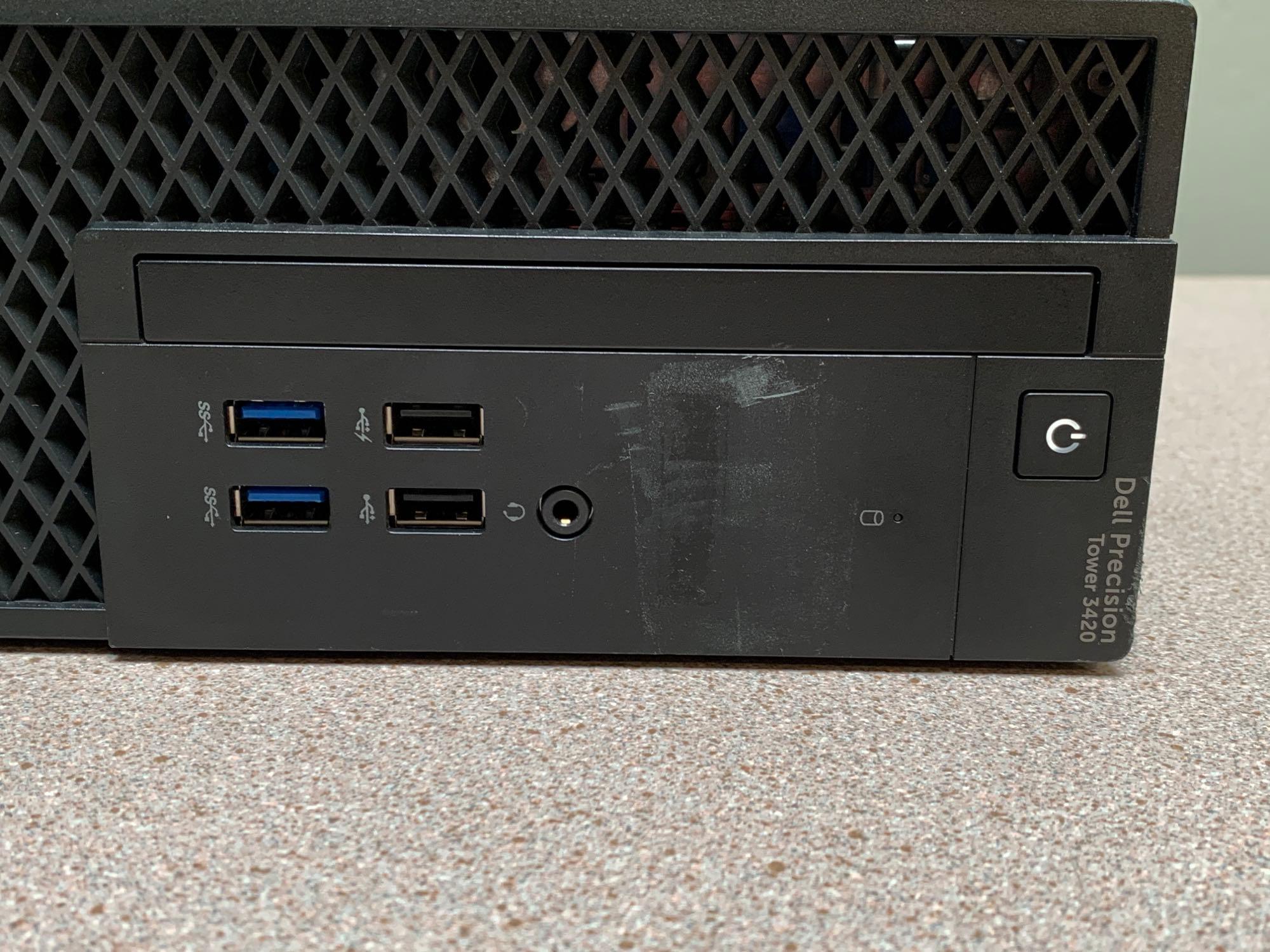 Dell Precision 3420 Desktop PC Intel i7-6700 3.4GHz 32GB 1TB nVidia Quadro Win 10 Pro