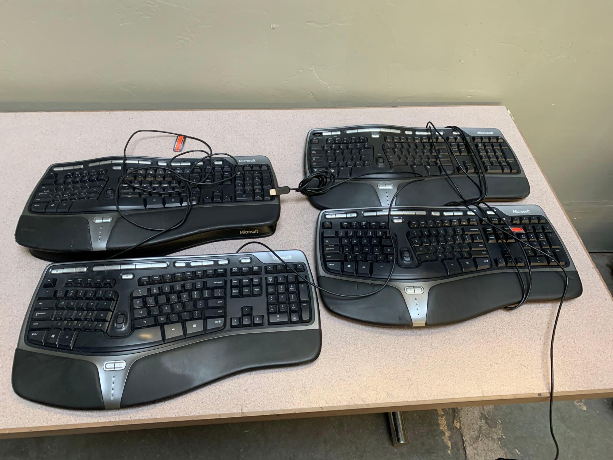 Wired USB Dell Keyboards & Wired Dell USB Mice - 3 boxes