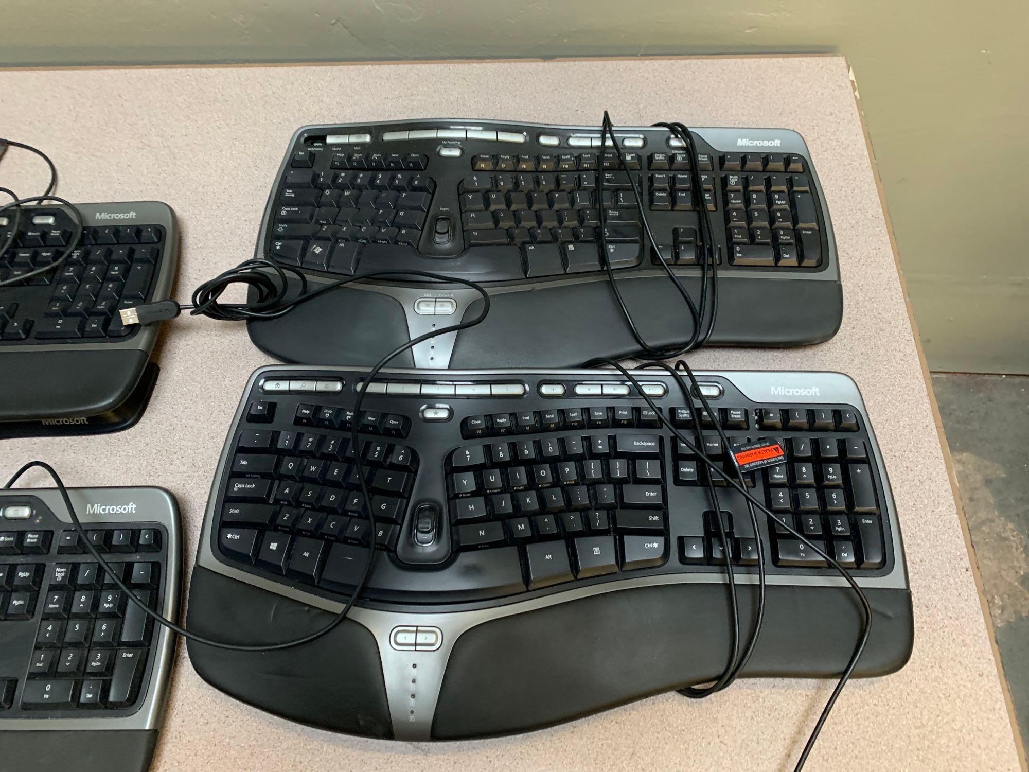 Wired USB Dell Keyboards & Wired Dell USB Mice - 3 boxes