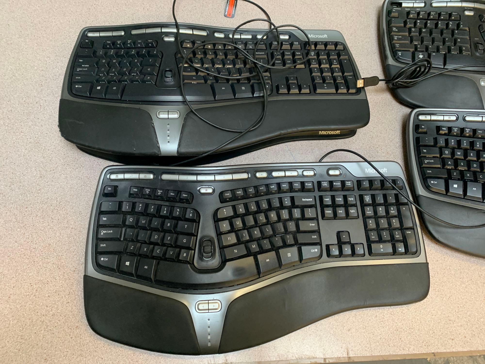 Wired USB Dell Keyboards & Wired Dell USB Mice - 3 boxes