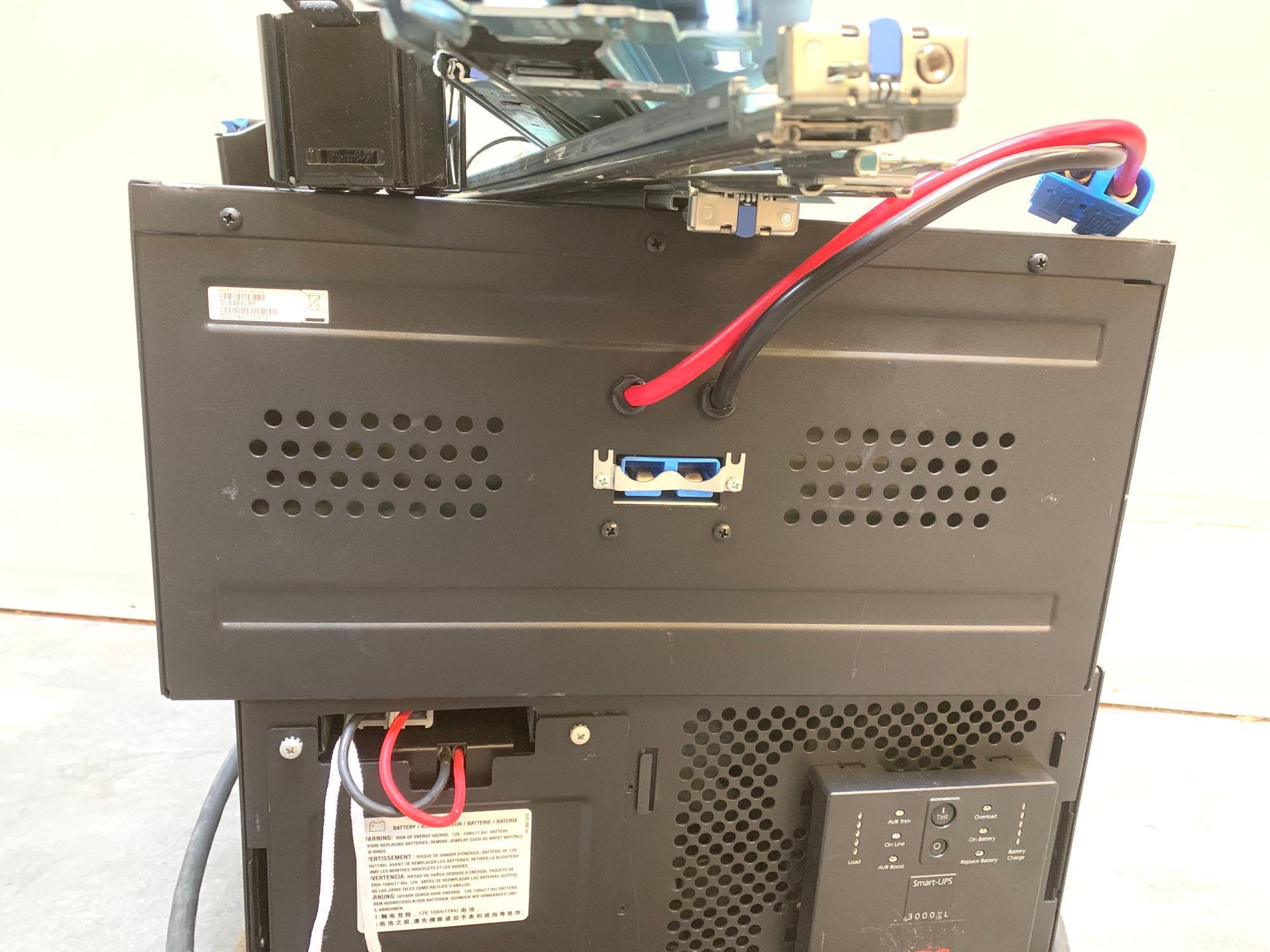 APC Smart-UPS 3000XL 3000VA 3U 120V UPS w/ 48VDC External Battery - 2pcs