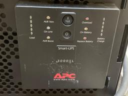 APC Smart-UPS 3000XL 3000VA 3U 120V UPS w/ 48VDC External Battery - 2pcs
