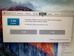 Apple MacbookPro 15.4in LCD Laptop Intel Core 2 Duo 2.66GHz 4GB 256GB SSD Wifi / BT El Capitan