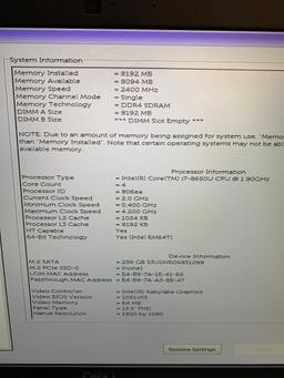 Dell Latitude 7390 13.3in LCD Laptop Intel i7-8650U 1.9GHz 8GB 256GB SSD Wifi / BT Win 10 Pro