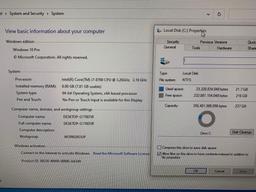 Dell Optiplex 7460 AIO 23in LCD Intel i7-8700 3.2GHz 8GB 256GB SSD Wifi/Bt Win 10 Pro