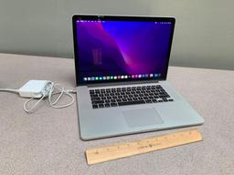 Apple MacBookPro11,5 A1398 15.4" LCD 2.8GHz Quad Core Intel i7 16GB 500GB SSD Mac OS Monterey