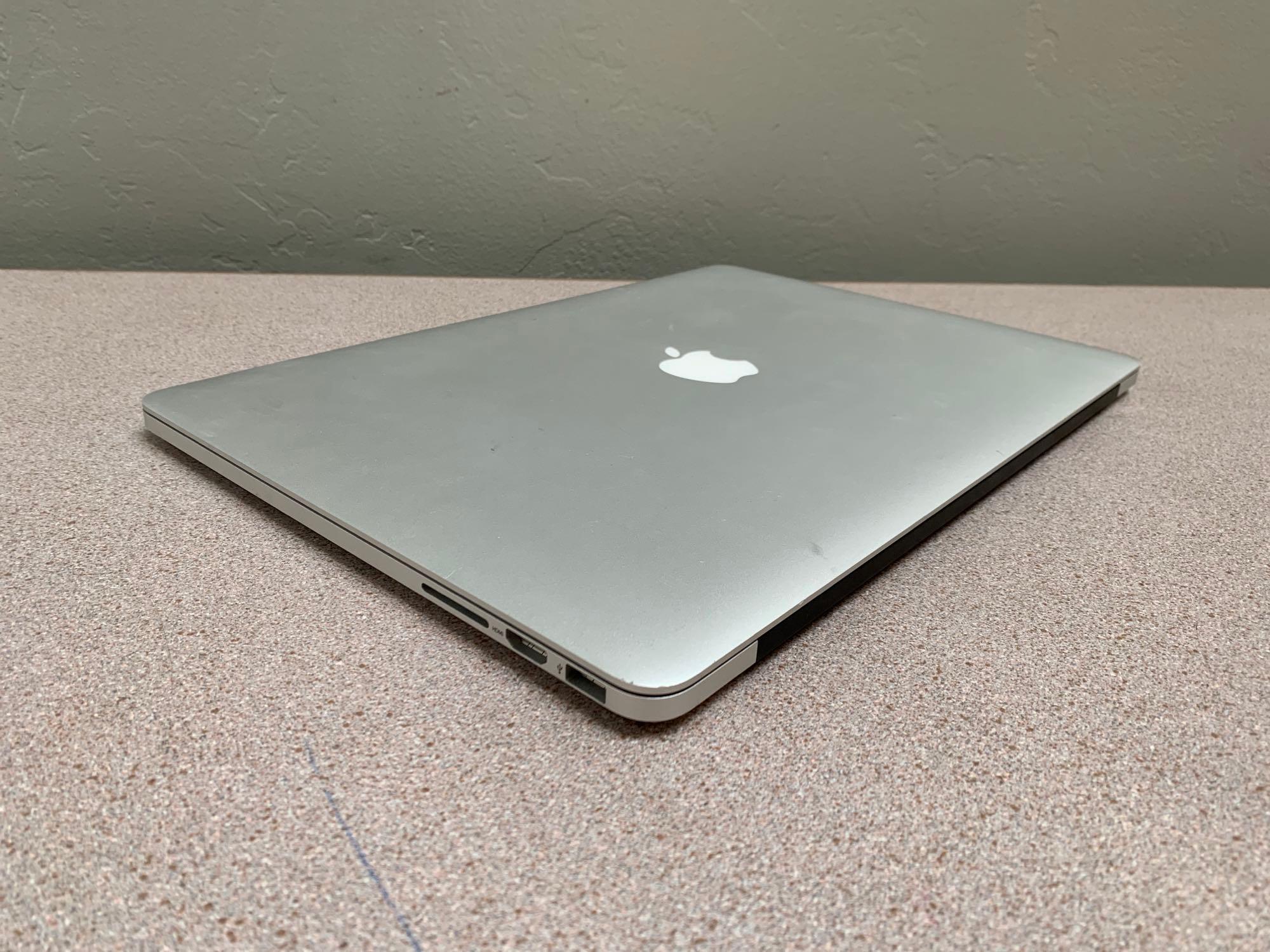 Apple MacBookPro11,5 A1398 15.4" LCD 2.8GHz Quad Core Intel i7 16GB 500GB SSD Mac OS Monterey