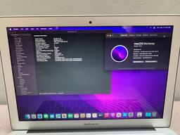 Apple MacBookAir7,2 A1466 13.3"LCD 1.8GHz Dual Core Intel i5 8GB 251GB Flash Mac OS Monterey