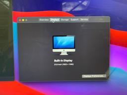 Apple A1418 iMac16,1 AIO 21.5" LCD 1.6GHz Dual Core Intel i5 8GB 1TB Mac OS BigSur