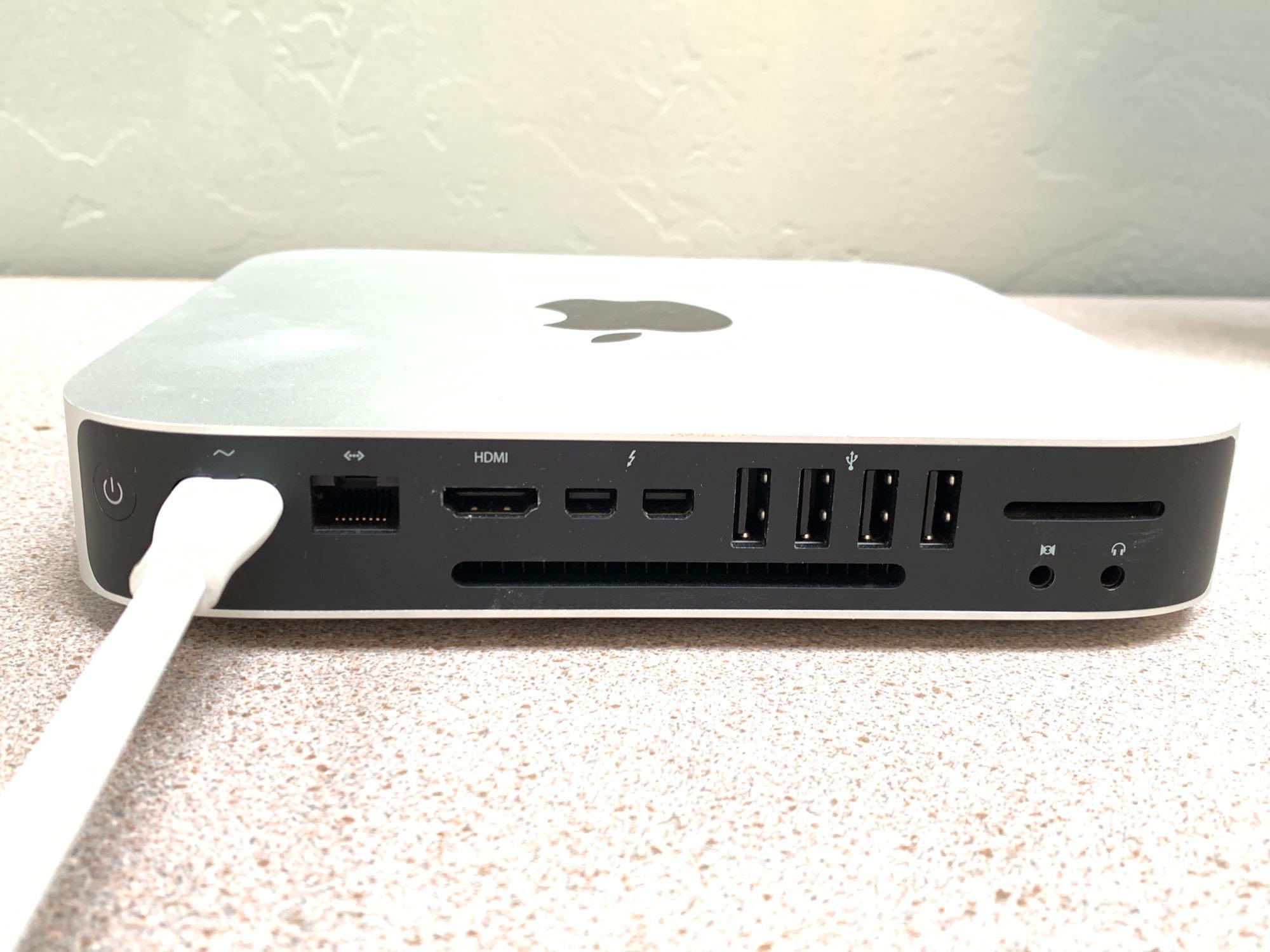 Apple MacMini7,1 A1347 Desktop Computer 3GHz Dual Core Intel i7 8GB 251GB Flash Mac OS Monterey