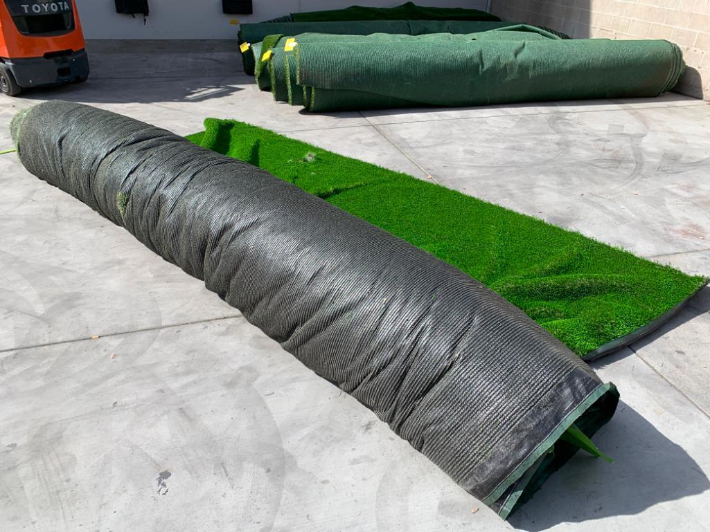 15' Wide x ?? Artificial Grass / Turf Roll - Green