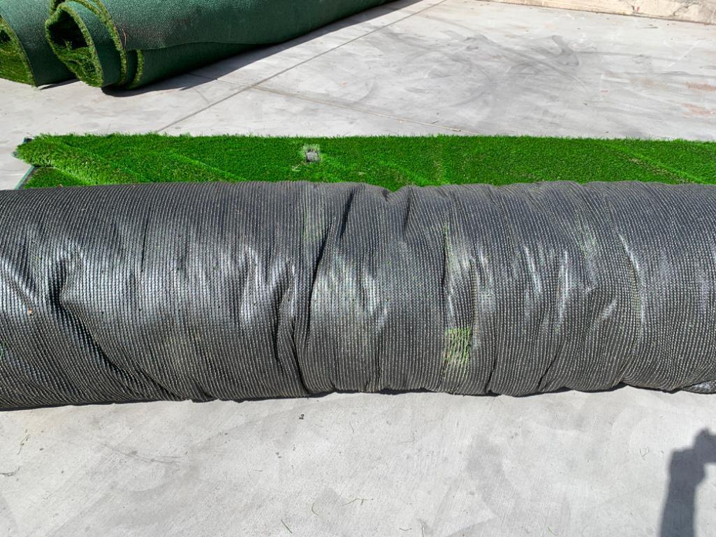 15' Wide x ?? Artificial Grass / Turf Roll - Green