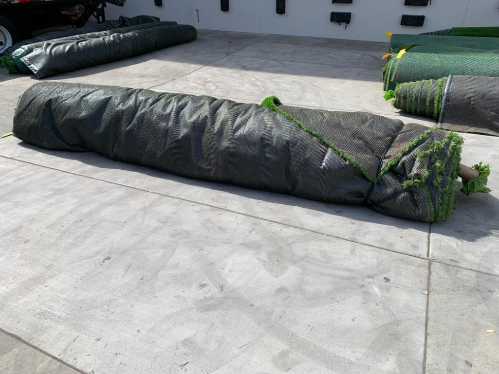 15' Wide x ?? Artificial Grass / Turf Roll - Green